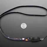 USB Cable Lanyard with USB-A and USB-C Tips - Image 8