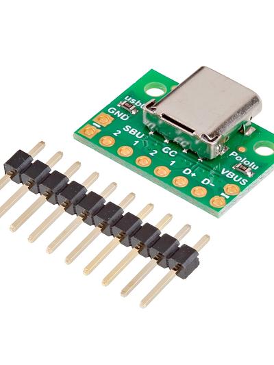 USB 2.0 USB-C Connector Breakout Board
