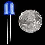 Diffused LED - Blue 10mm - Image 2