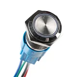 Metal Pushbutton - Momentary (16mm, Yellow) - Image 2