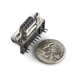 9 Pin Female Serial Connector - PCB Mount - Image 2
