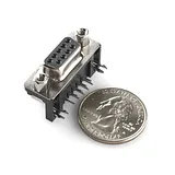 9 Pin Female Serial Connector - PCB Mount - Image 2
