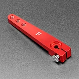 Machined Red Aluminium Servo Arm - 1.75in Long - Image 1