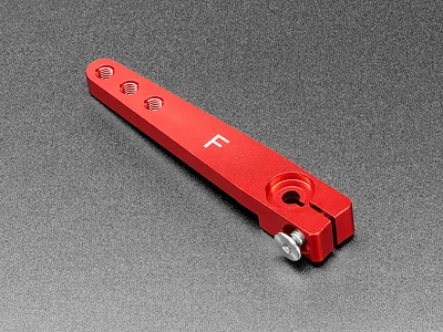 Machined Red Aluminium Servo Arm - 1.75in Long