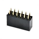 2x6-Pin Straight Female Header - PTH, 0.1in - Image 1