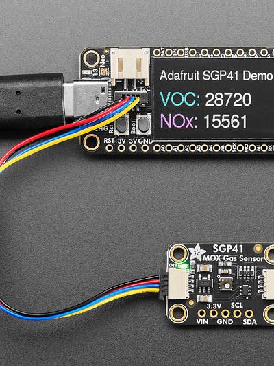 SGP41 VOC & NOx Gas Sensor Breakout