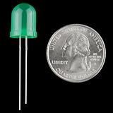 Diffused LED - Green 10mm - Image 2