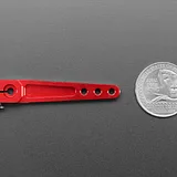 Machined Red Aluminium Servo Arm - 1.75in Long - Image 5