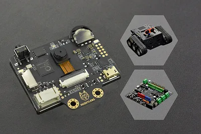 HUSKYLENS AI Vision Sensor Robot Kit with Devastator & Romeo V2