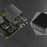 Raspberry Pi CM4 IoT Router Carrier Board Mini with Metal Case - Image 1