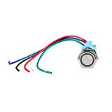 Metal Pushbutton - Momentary (16mm, Blue) - Image 2