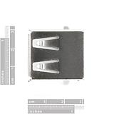 USB Female Type A SMD Connector - Image 2