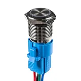 Metal Pushbutton - Momentary (16mm, White) - Image 2