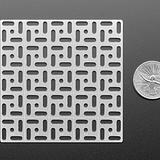 Adafruit Swirly Aluminium Mounting Grid for 0.1in PCBs - Image 4
