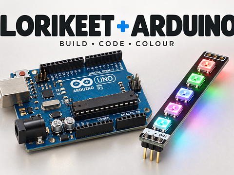 Light the Lorikeet with Arduino