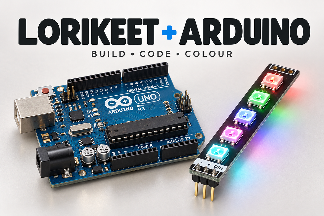 Light the Lorikeet with Arduino