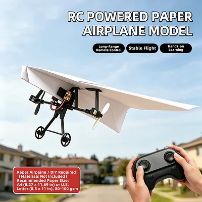 DIY RC Paper Airplane Kit