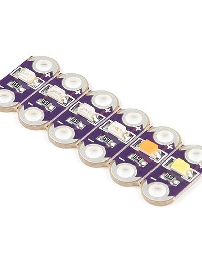 LilyPad Rainbow LED (6 Colors)
