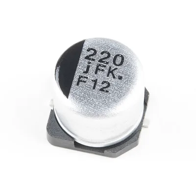 Panasonic FK 220µF 6.3V SMD Aluminium Electrolytic Capacitor
