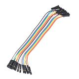 Jumper Wires - Connected 6 (F/F, 20 pack) - Image 1
