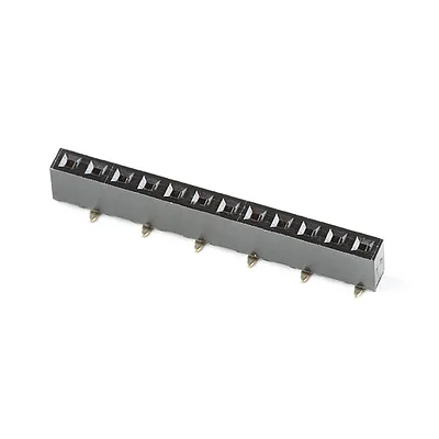12-Pin Female SMD Header - 2.54mm Pitch