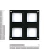 Button Pad 2x2 Top Bezel - Image 2