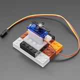 Vertical Micro Servo Mount for LEGO-Compatible Brick Systems - Image 1
