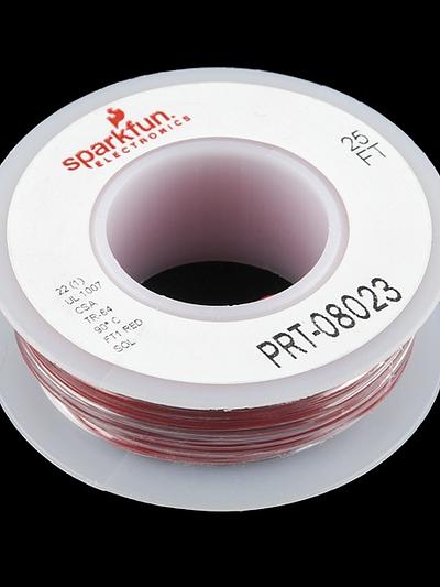 Hook-up Wire - Red (22 AWG)