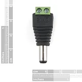 DC Barrel Jack Adapter - Male - Image 2