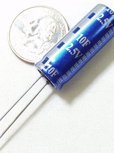 Super Capacitor - 10F/2.5V