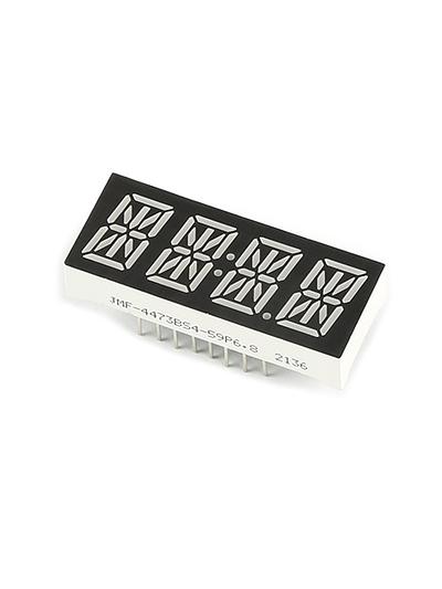 Red 4-Digit 14-Segment Alphanumeric Display
