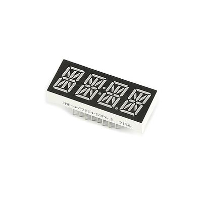 Red 4-Digit 14-Segment Alphanumeric Display