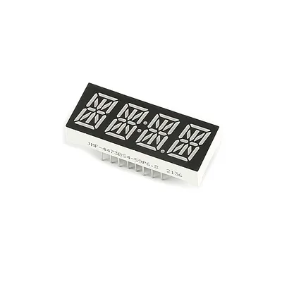 Red 4-Digit 14-Segment Alphanumeric Display