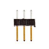 3-Pin Male Straight Header - 0.1in PTH - Image 2