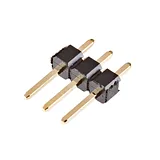 3-Pin Male Straight Header - 0.1in PTH - Image 1