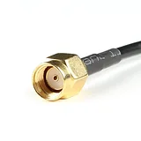 Interface Cable - RP-SMA Male to RP-SMA Female (25cm, RG174) - Image 2