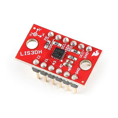Triple Axis Accelerometer Breakout - LIS3DH with Headers