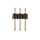 3-Pin Male Straight Header - 0.1in PTH - Image 2