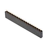 20-Pin Straight Female Header - PTH, 0.1in (2.54mm) - Image 1