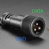 NeoPixel RGB Cafe/Patio Light Bulb Strand - 20 Bulbs - Image 5