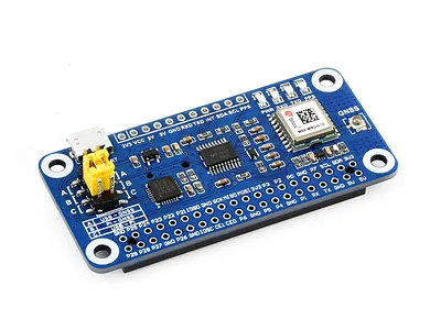 MAX-M8Q GNSS HAT for Raspberry Pi – GPS, GLONASS, BeiDou & Galileo, 2.5 m Accuracy, u-blox M8