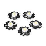 LED - 3W Aluminum PCB (5 Pack, Cool White) - Image 1