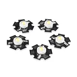 LED - 3W Aluminum PCB (5 Pack, Cool White) - Image 1