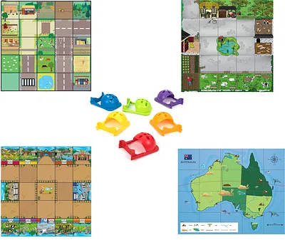 Nature and Environments Kit for Bee-Bot and Blue-Bot