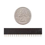 20-Pin Straight Female Header - PTH, 0.1in (2.54mm) - Image 3