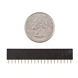 20-Pin Straight Female Header - PTH, 0.1in (2.54mm) - Image 3