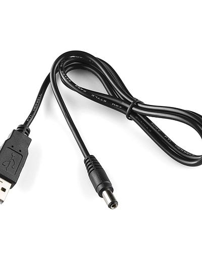 Barrel Jack Adapter - USB to 5.5mm