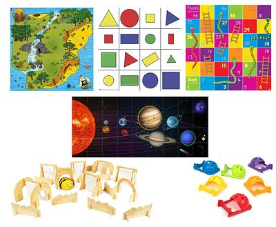 Play and Learn Kit for Bee-Bot and Blue-Bot