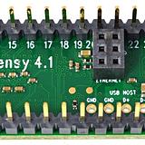 2x3-pin 2mm PTH Header Pins and Socket for Teensy 4.1 Ethernet - Image 6