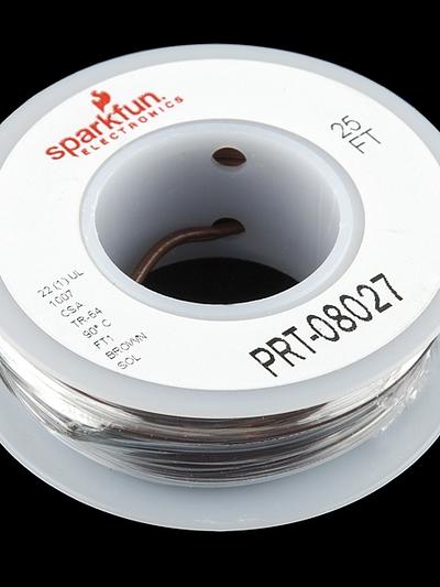Hook-up Wire - Brown (22 AWG)
